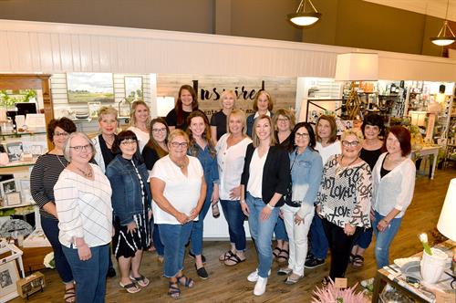 The staff of Inspired are always ready to welcome you and help you find the perfect gift!