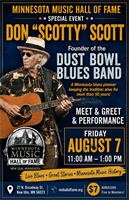 Don “Scotty” Scott plays The Blues at MMHF Museum