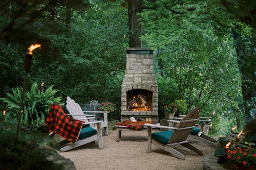 Relax by a Roaring Fire with S'mores