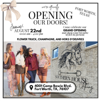 Grand Opening Southern House Clothing!
