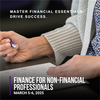 Finance for Non-financial Professionals