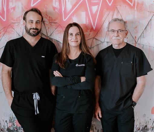 Medical Directors of Fort Worth MedSpa and Clinic Nurse: Tony Daniels, MD; Laura Moe, NP; Robert G. Anderson, MD