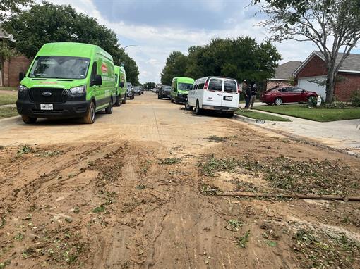 Water Line Break - Fort Worth