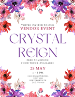 Spring Crystals and Vendor Event