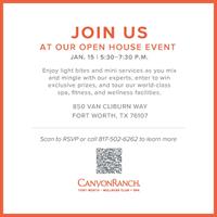 Canyon Ranch Wellness Club + Spa Open House