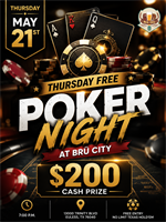 Poker Night at BruCity