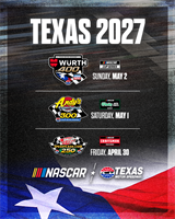 Texas Motor Speedway to Host NASCAR Tripleheader Weekend April 30-May 2