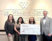 Bank of Texas donates $10,000 to The Women's Center of Tarrant County