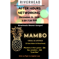 After Hours Networking @ Mambo Grill & Lounge