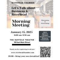 CHAMBER MEMBER & BUSINESS COMMUNITY MEETING