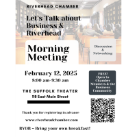 CHAMBER MEMBER & BUSINESS COMMUNITY MEETING