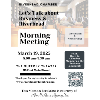 CHAMBER MEMBER & BUSINESS COMMUNITY MEETING