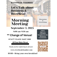 RCOC Member & Business Community Meeting