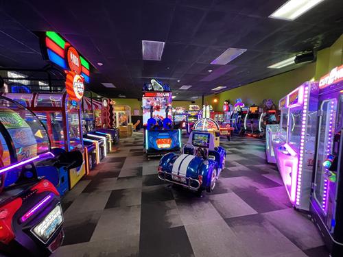 Our fully loaded arcade room