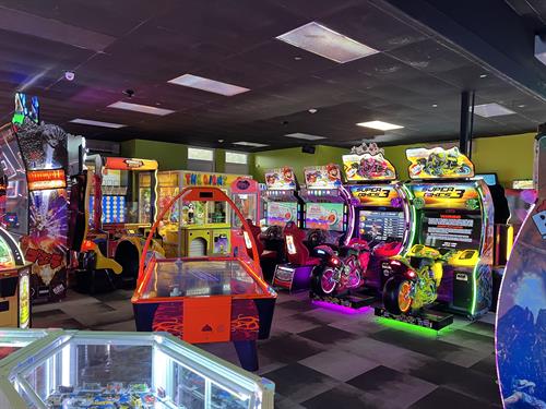 Our fully loaded arcade room