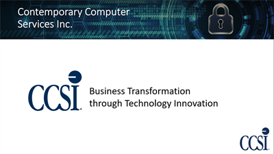 CCSI Inc.- Contemporary Computer Services, Inc.