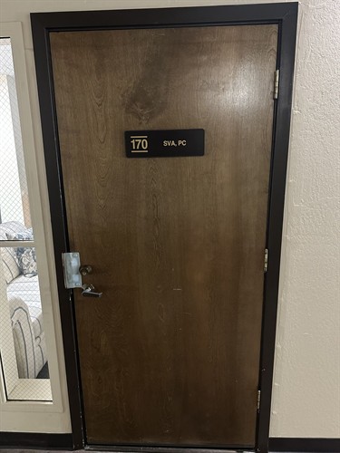 Entry to SVA, PC at Century Office Plaza.