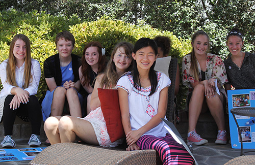 Tech Trek winners (middle school girls receive scholarship to STEM camp at Stanford)