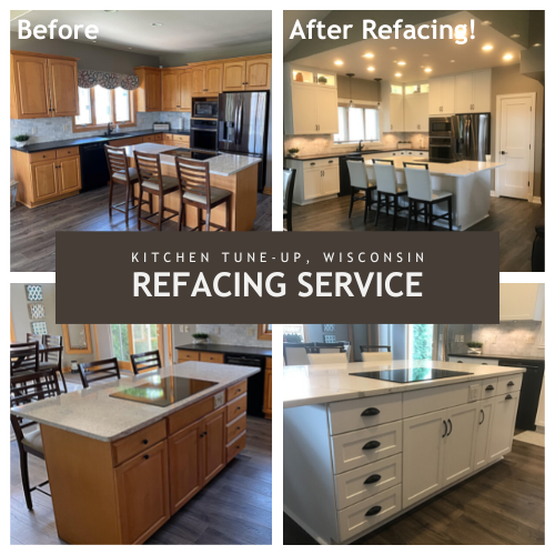 Refacing - new surfaces, another great way to save $ and still get an updated kitchen 