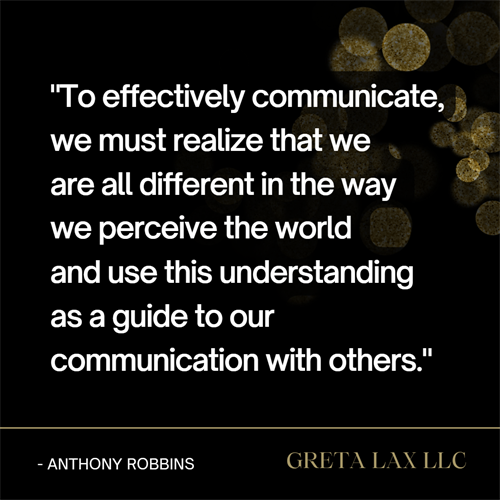 The gift of effective communication.