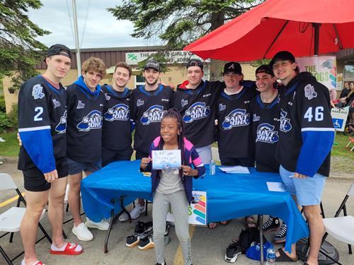Club Day 2022 - visit from the Seadogs