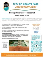 Dredge Operator - Seasonal