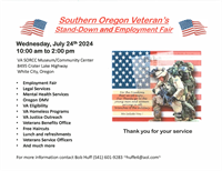 Southern Oregon Veteran's Stand-Down and Employment Fair