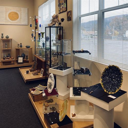 The Guild Gallery & Art Center showcasing locally made art and fine crafts!