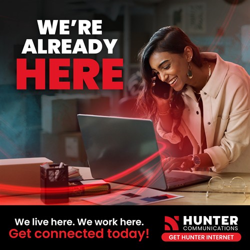 Hunter Communications provides ultra-high-speed fiber optic broadband internet, data and voice services to business and residential customers in communities throughout southern Oregon and northern California.