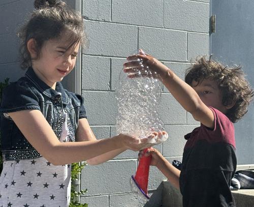 Bubbles Day at Recess