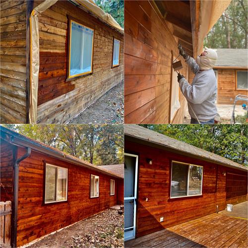 We offer staining We offer staining