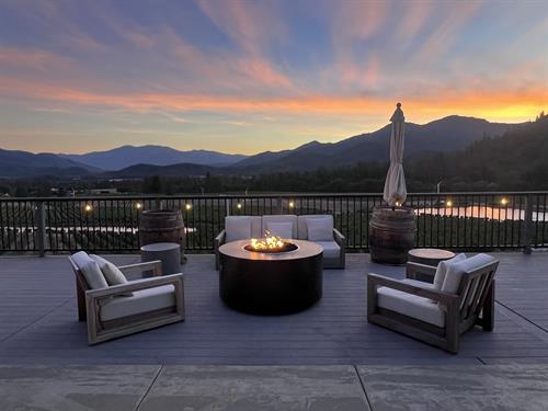 Our deck is the perfect spot to unwind while enjoying the scenery. Our deck is the perfect spot to unwind while enjoying the scenery.
