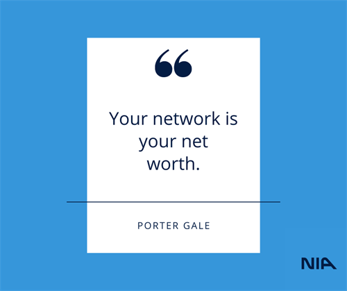 Networking is your net worth