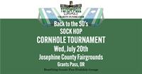 *Cornhole Tournament-Back to the 50s SOCK HOP