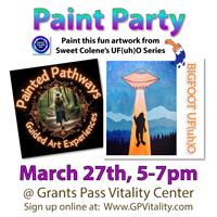 Paint Party with Painted Pathways