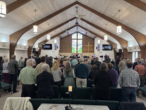 Inside Church Auditorium 
