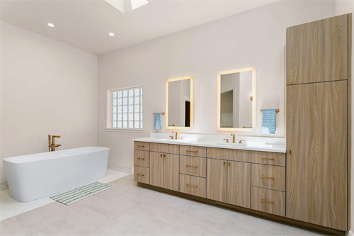 Euro design with textured Laminate 