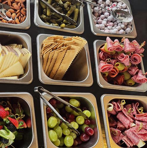Charcuterie Cart Food Options