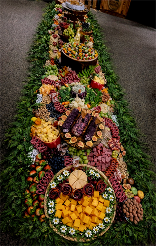 Luxury Grazing Table for 110 Guests