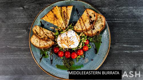 Middle Eastern Burrata