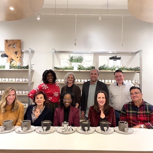 AURA Candle Bar is one of the top Chicago destinations for corporate client entertaining and team outings.