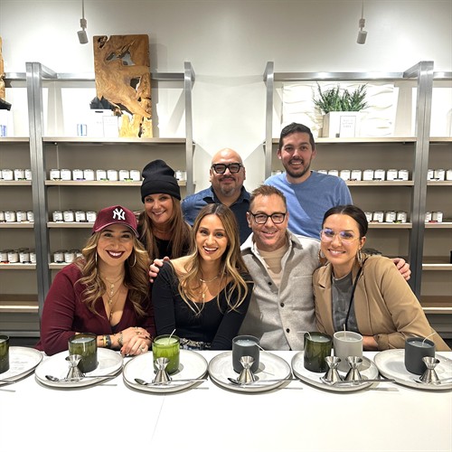 AURA Candle Bar is a top Chicago destination experience for Client Entertainment and Team Outings