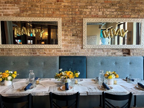 Private dining and group events