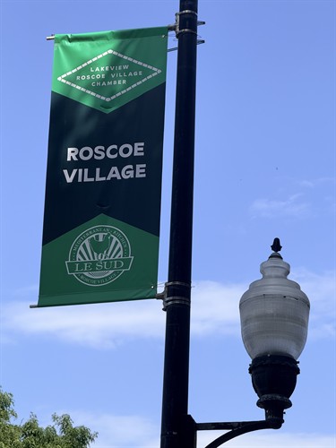Located in Roscoe Village