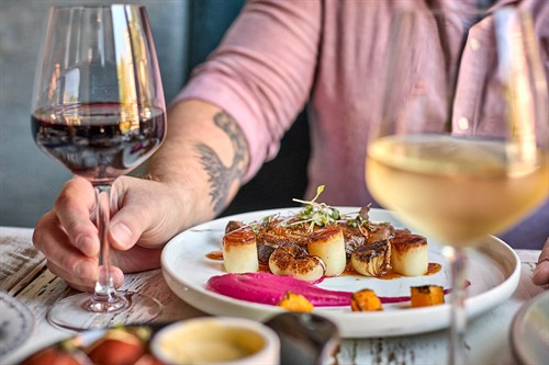 Wine and cocktails
