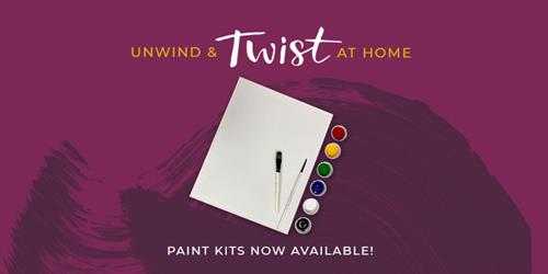 Twist At Home Paint Kits Available! 