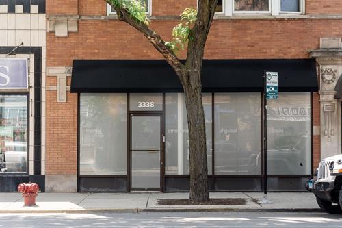 We're located on Lincoln, not far from the Paulina brown line stop