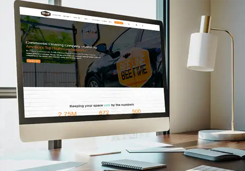 Web Design for Commercial Cleaning Company in Chicago