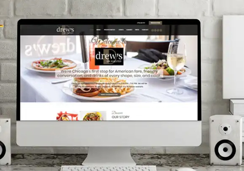 Web Design for Restaurant in Lakeview Chicago