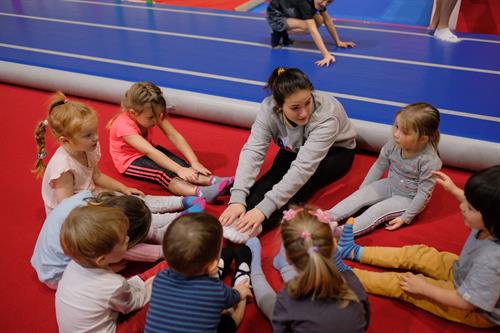 Group stretching — improving flexibility, posture, and body awareness together!